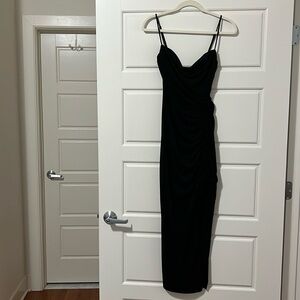 ZARA DRAPED MIDI DRESS🖤